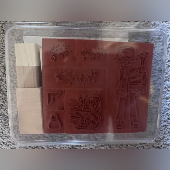 Stampin Up Totally Cool stamp set - New - Picture 2 of 2